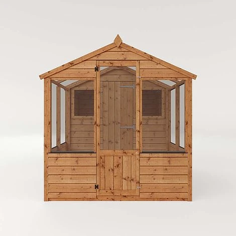 Waltons 8 X 6 Wooden Greenhouse And Garden Shiplap Storage Shed Combi 4 Waltons 8 X 6 Wooden Greenhouse And Garden Shiplap Storage Shed Combi - Image 2