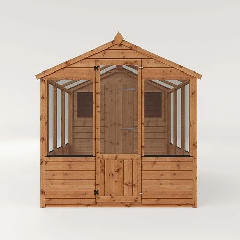 Waltons 10 X 6 Wooden Greenhouse And Garden Shiplap Storage Shed Combi 4 Waltons 10 X 6 Wooden Greenhouse And Garden Shiplap Storage Shed Combi - Image 2