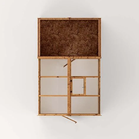 Waltons 10 X 6 Wooden Greenhouse And Garden Shiplap Storage Shed Combi 7 Waltons 10 X 6 Wooden Greenhouse And Garden Shiplap Storage Shed Combi - Image 5