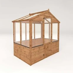 Waltons 6 X 4 Wooden Shiplap Tongue And Groove Greenhouse -Plants Sales Store 004 003 0001
