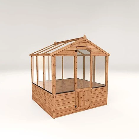 Waltons 6 X 6 Traditional Wooden Shiplap Tongue And Groove Greenhouse 6 Waltons 6 X 6 Traditional Wooden Shiplap Tongue And Groove Greenhouse - Image 4