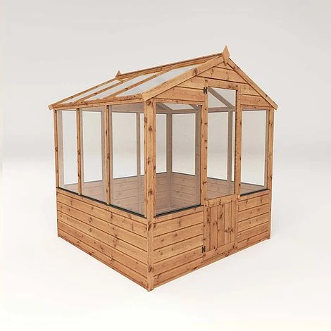 Waltons 8 X 6 Traditional Wooden Shiplap Tongue And Groove Greenhouse 6 Waltons 8 X 6 Traditional Wooden Shiplap Tongue And Groove Greenhouse - Image 4