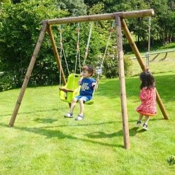 Soulet Tiago Wooden Swing Set -Plants Sales Store 004493 AMB 01