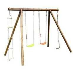 Soulet Ernest Wooden Swing Set -Plants Sales Store 004496