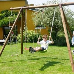 Soulet Ernest Wooden Swing Set -Plants Sales Store 004496 AMB 01