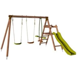 Soulet Figue Climbing Frame With Swings And Slide -Plants Sales Store 004505