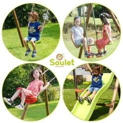 Soulet Figue Climbing Frame With Swings And Slide -Plants Sales Store 004505 ZOOM Agres