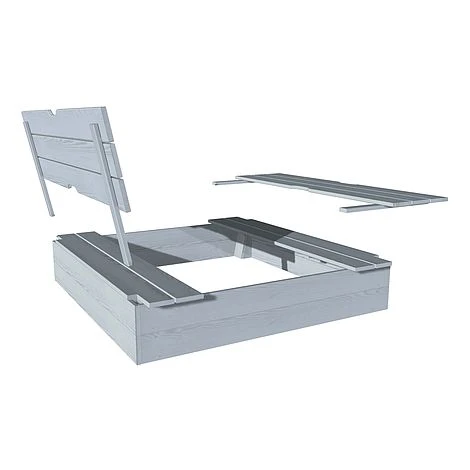 Soulet Sandpit With Folding Benches 120 X 120cm 10 Soulet Sandpit With Folding Benches 120 X 120cm - Image 8