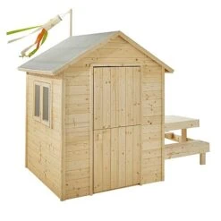 Soulet Tiana Playhouse With Picnic Bench 7 X 4 -Plants Sales Store 004856 DET 01