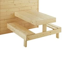 Soulet Tiana Playhouse With Picnic Bench 7 X 4 -Plants Sales Store 004856 ZOOM 01