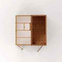 Waltons 8 X 8 Wooden Shiplap Tongue And Groove Greenhouse And Combi Garden Storage Shed -Plants Sales Store 005 00012011