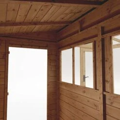 Waltons 8 X 8 Wooden Shiplap Tongue And Groove Greenhouse And Combi Garden Storage Shed -Plants Sales Store 005 0001204