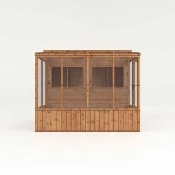 Waltons 8 X 8 Wooden Shiplap Tongue And Groove Greenhouse And Combi Garden Storage Shed -Plants Sales Store 005 0001208