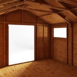 Waltons 14' X 10' Premium Shiplap Apex Roof Garden Workshop Shed -Plants Sales Store 14x10 Premium Shiplap Apex Workshop Detail002