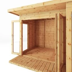 Waltons 10 X 8 Wooden Shiplap Tongue And Groove Contemporary Summerhouse With Side Shed 17 Waltons 10 X 8 Wooden Shiplap Tongue And Groove Contemporary Summerhouse With Side Shed -Plants Sales Store 20220811 SI 003 001 0022 Summerhouse DT Shiplap Pent 10x8 Shed Area Detail001