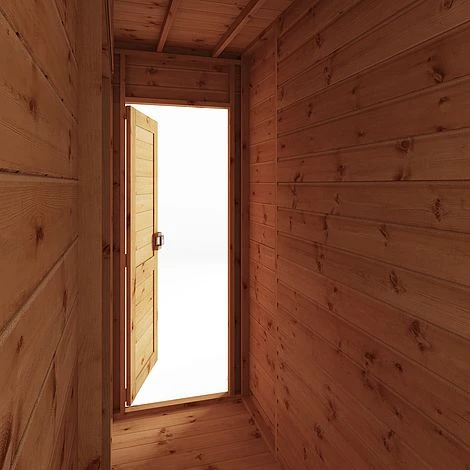 Waltons 10 X 8 Wooden Shiplap Tongue And Groove Contemporary Summerhouse With Side Shed 9 Waltons 10 X 8 Wooden Shiplap Tongue And Groove Contemporary Summerhouse With Side Shed - Image 7