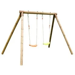 Soulet Alizee Double Wooden Swing Set -Plants Sales Store 215176 DET 01