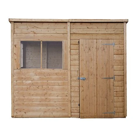 Waltons 8 X 4 Premium Shiplap Tongue And Groove Pent Roof Garden Storage Shed 10 Waltons 8 X 4 Premium Shiplap Tongue And Groove Pent Roof Garden Storage Shed - Image 8