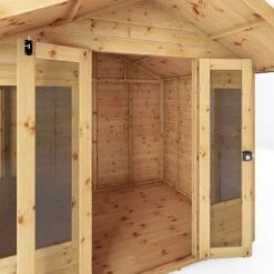 Waltons 6' X 8' Apex Summerhouse -Plants Sales Store 6x8 Sussex Summerhouse Detail003