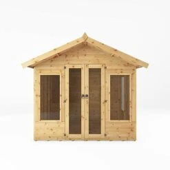 Waltons 6' X 8' Apex Summerhouse -Plants Sales Store 6x8 Sussex Summerhouse Front
