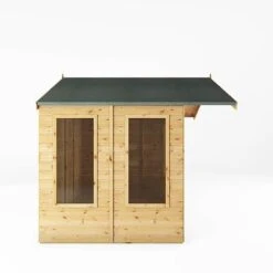 Waltons 6' X 8' Apex Summerhouse -Plants Sales Store 6x8 Sussex Summerhouse Left