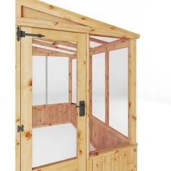 Waltons 8 X 4 Premium Wooden Shiplap Tongue And Groove Lean To Greenhouse -Plants Sales Store 8x4 premium lean to greenhouse detail003 SI 004 001 0005