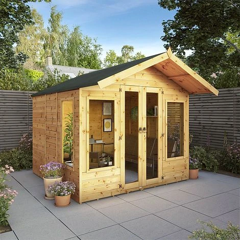 Waltons 8' X 8' Apex Summerhouse 4 Waltons 8' X 8' Apex Summerhouse - Image 2