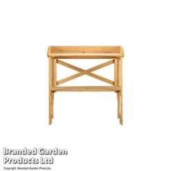 Garden Grow Wooden Two-Tier Potting Bench 12 Garden Grow Wooden Two-Tier Potting Bench -Plants Sales Store BENC POTTING T41737