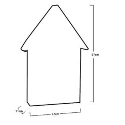 Idooka Large Insect Hotel -Plants Sales Store BUG HOTEL.XL .Silhouette