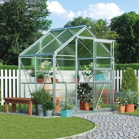 Garden Grow Traditional Greenhouse 6.2 X 4.3 X 6.6ft 7 Garden Grow Traditional Greenhouse 6.2 X 4.3 X 6.6ft - Image 5