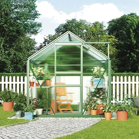 Garden Grow Traditional Greenhouse 6.2 X 4.3 X 6.6ft 9 Garden Grow Traditional Greenhouse 6.2 X 4.3 X 6.6ft - Image 7