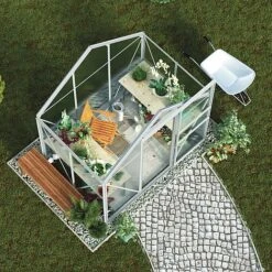 Garden Grow Traditional Greenhouse 6.2 X 4.3 X 6.6ft 34 Garden Grow Traditional Greenhouse 6.2 X 4.3 X 6.6ft -Plants Sales Store D9399 42C06EDB A01E 4524 8B5668D3315CEFCE