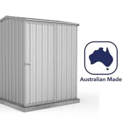 Absco Premier 5' X 5' Reverse Apex Roof Outdoor Metal Garden Storage Shed - 2 Colours Available 16 Absco Premier 5' X 5' Reverse Apex Roof Outdoor Metal Garden Storage Shed - 2 Colours Available -Plants Sales Store ESDXL20MET113 6