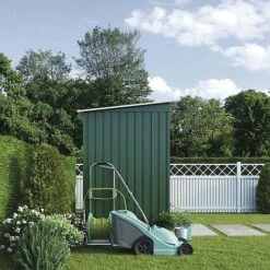 Waltons Pent Metal Shed 6.6 X 3.9ft -Plants Sales Store G0163 7B38E207 D748 2907 8033775C5D7A51B0