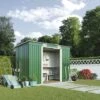 Waltons Pent Metal Shed 6.6 X 3.9ft 1 Waltons Pent Metal Shed 6.6 X 3.9ft -Plants Sales Store G0163 7B38E272 D926 6452 C3E480CE052B9B63