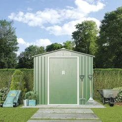 Waltons Apex Metal Shed 7 X 4.2FT -Plants Sales Store G0171 7 1000x1000 1