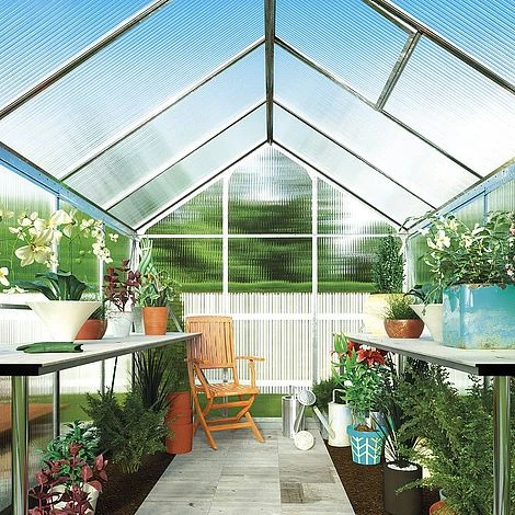 Garden Grow Traditional Greenhouse 6.2 X 8.3 X 6.6ft 6 Garden Grow Traditional Greenhouse 6.2 X 8.3 X 6.6ft - Image 4