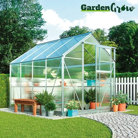 Garden Grow Traditional Greenhouse 6.2 X 8.3 X 6.6ft 5 Garden Grow Traditional Greenhouse 6.2 X 8.3 X 6.6ft - Image 3