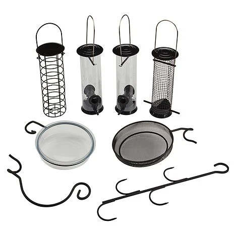 Bird Feeding Station With 4 Bird Feeders 10 Bird Feeding Station With 4 Bird Feeders - Image 8