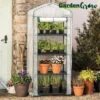 Garden Grow Premium Portable 4 Tier Greenhouse 1 Garden Grow Premium Portable 4 Tier Greenhouse -Plants Sales Store G2160201000x100020with20logo
