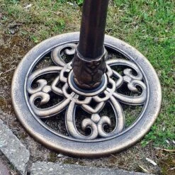 Kingfisher Bronze Effect Plastic Bird Bath -Plants Sales Store G2566 2