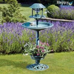 Happy Beaks Bird Hotel With Solar Light