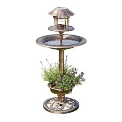 Happy Beaks Bird Hotel With Solar Light 15 Happy Beaks Bird Hotel With Solar Light -Plants Sales Store G2734 5