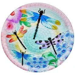 Garden Gear 18-Inch Glass Birdbath With Stand 24 Garden Gear 18-Inch Glass Birdbath With Stand -Plants Sales Store G4508 CO 4