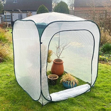 Pop-Up Poly Greenhouse Plant Cover – 1.25x1.25x1.35m H 5 Pop-Up Poly Greenhouse Plant Cover – 1.25x1.25x1.35m H - Image 3