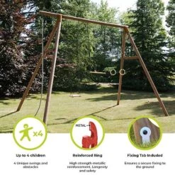 Soulet Galdar Wooden Swing Set 11 Soulet Galdar Wooden Swing Set -Plants Sales Store Infographics20Images29