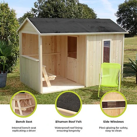 Soulet Jazz Playhouse With Canopy 8 X 5 4 Soulet Jazz Playhouse With Canopy 8 X 5 - Image 2