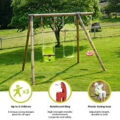 Soulet Tiago Wooden Swing Set -Plants Sales Store Infographics20Images4