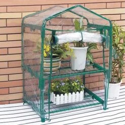 Idooka Pop-Up Plastic Greenhouses -Plants Sales Store Lifestyle2024
