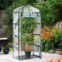 Idooka Pop-Up Plastic Greenhouses -Plants Sales Store Lifestyle2025